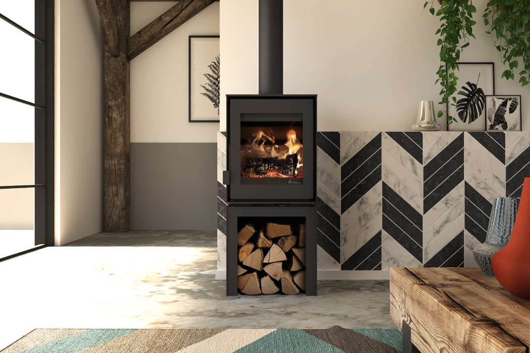 Wood burning stoves Dik Geurts Modivar 5, Store Front