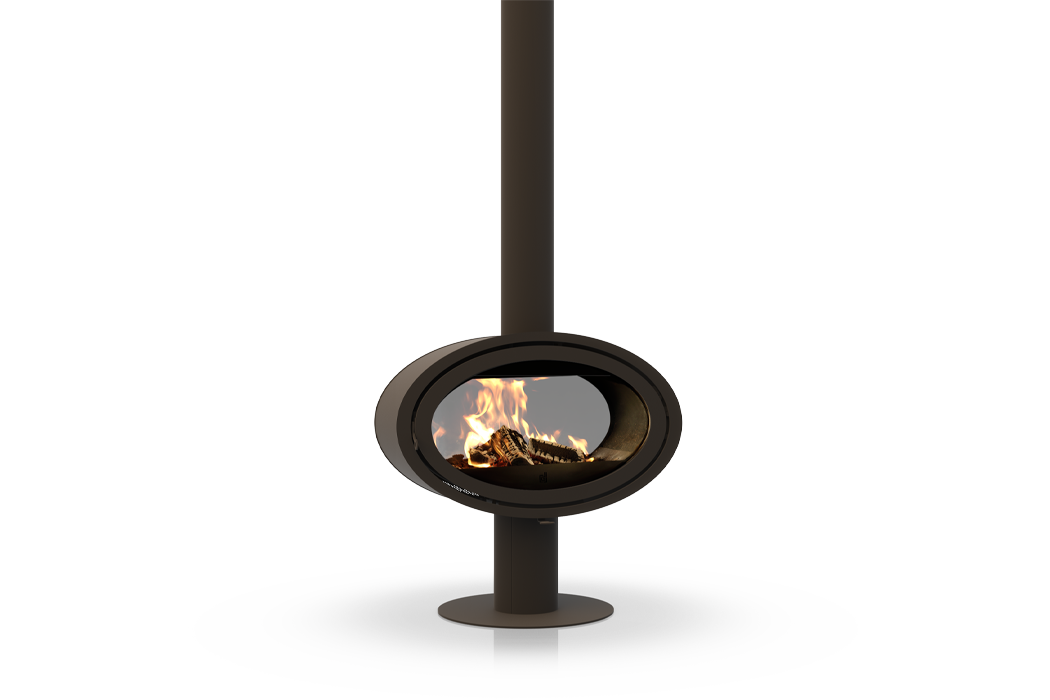 Wood burning stoves Dik Geurts Oval Tunnel, Base